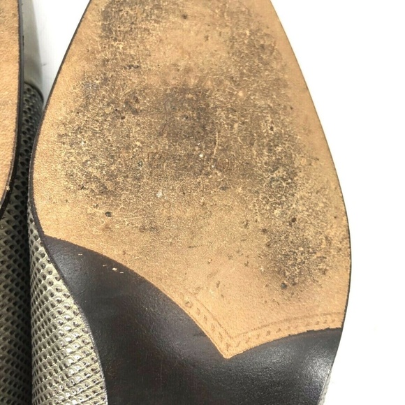 Prevata Cap Toe Square Toe Low Block Heels Sz 8AA - Picture 8 of 8